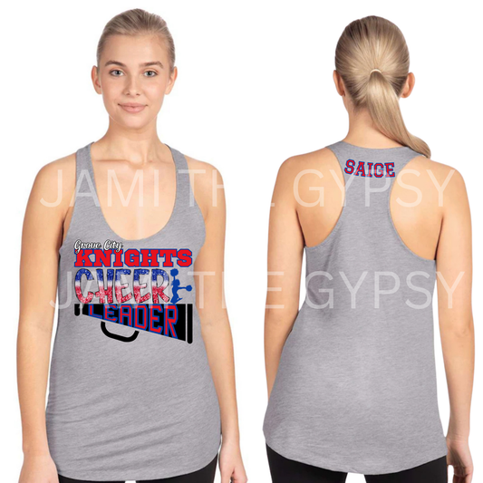 Juniors Knights Cheer Tank Top