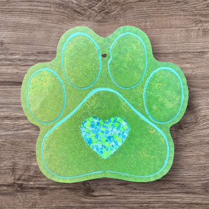 Paw Print Freshie (Custom Scent)