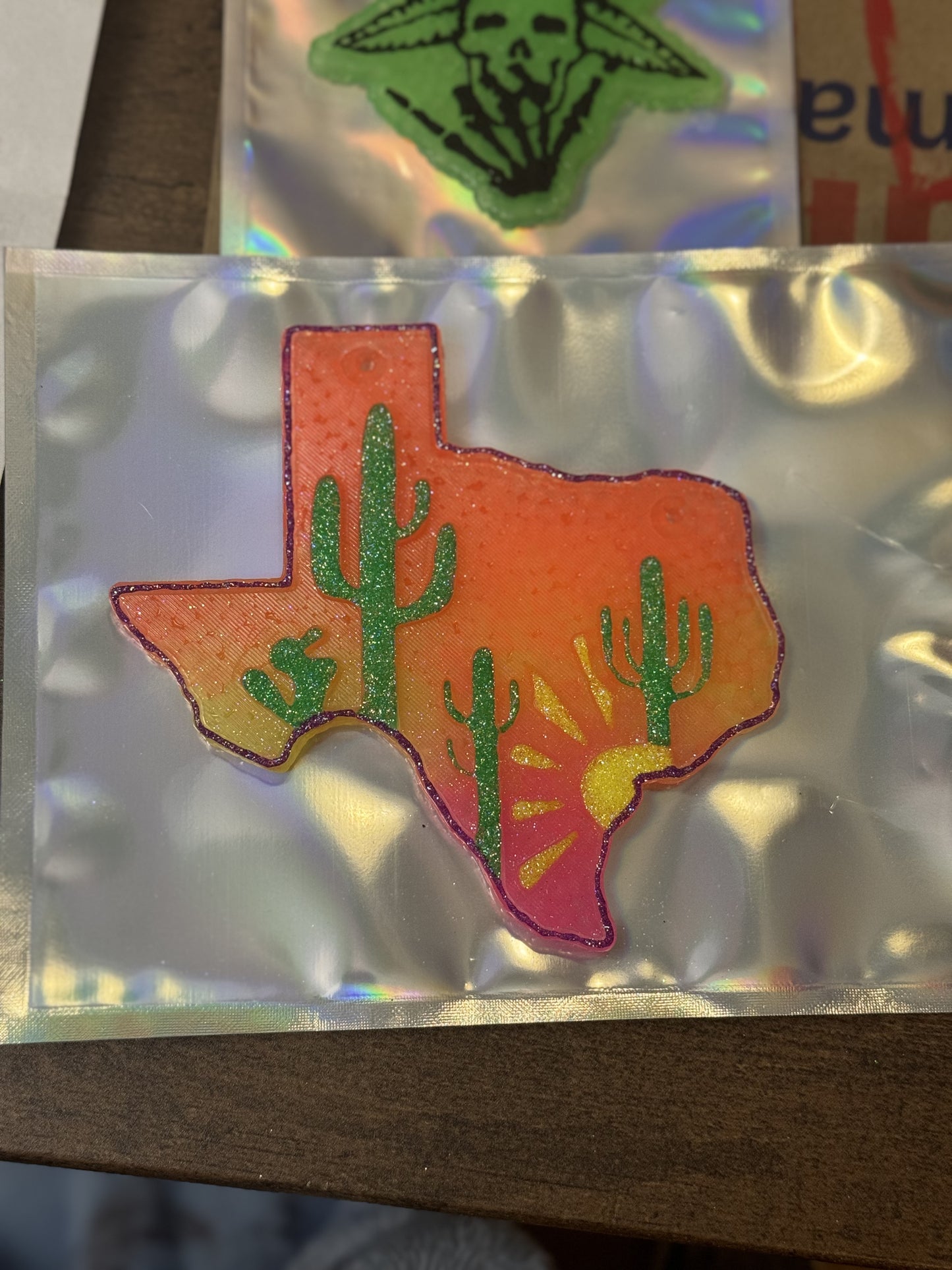 Texas Cactus Freshie (custom scent)