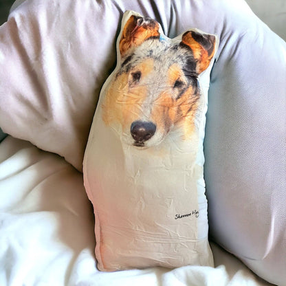 Pet pillow custom cutout