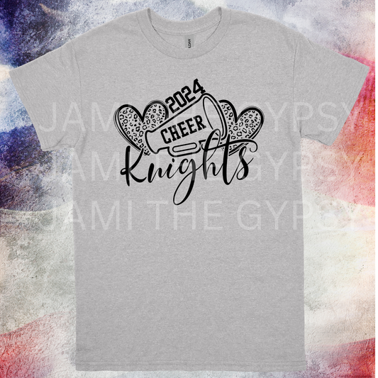 Knights Cheer Tee Juniors/Adult