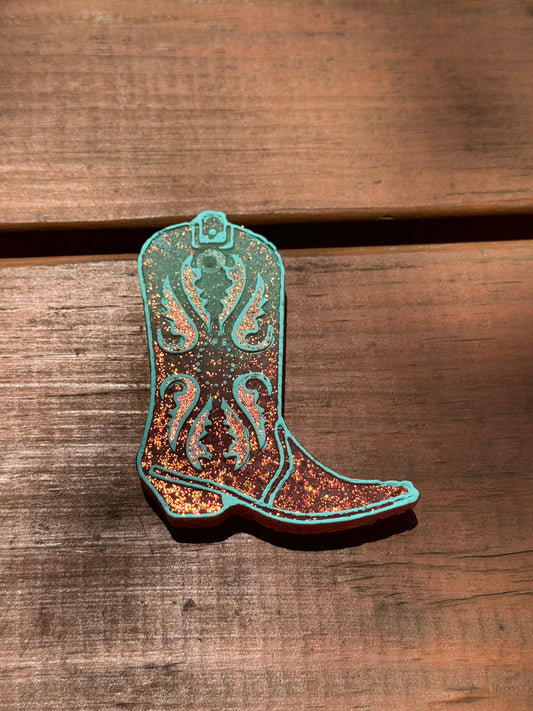 Cowgirl Boot Freshie (Custom Scent)