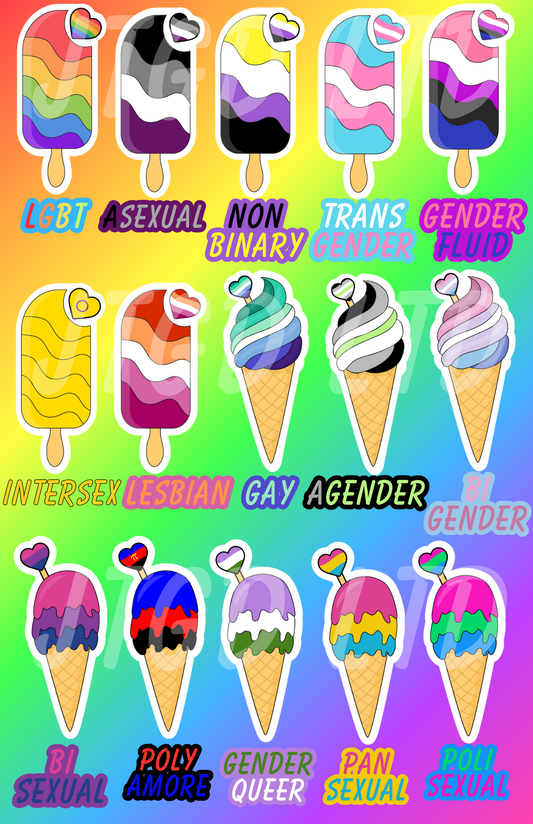 PRIDE Stickers