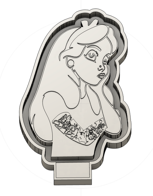 Tatted Alice Mold (JTGD ORIGINAL)