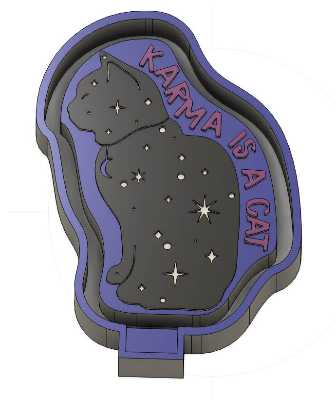 Karma Cat Mold (JTGD ORIGINAL)