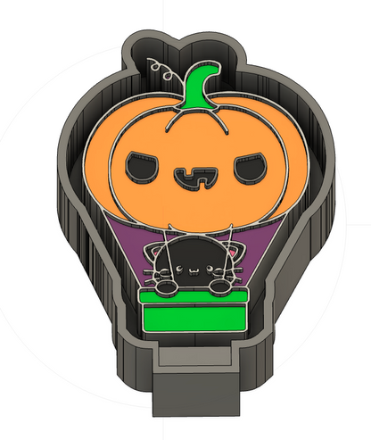 Pumpkin Air Balloon Mold (JTGD ORIGINAL)