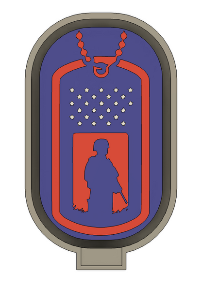 Soldier Dog Tag Mold (JTGD ORIGINAL)