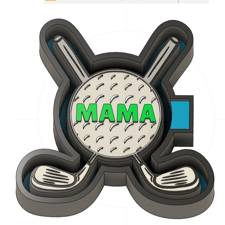 Golf Mama Mold (JTGD ORIGINAL)