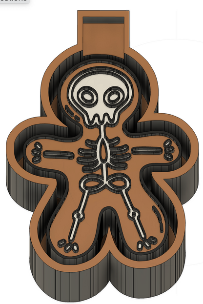 Gingerbread Skeleton Mold (JTGD EXCLUSIVE ORIGINAL)