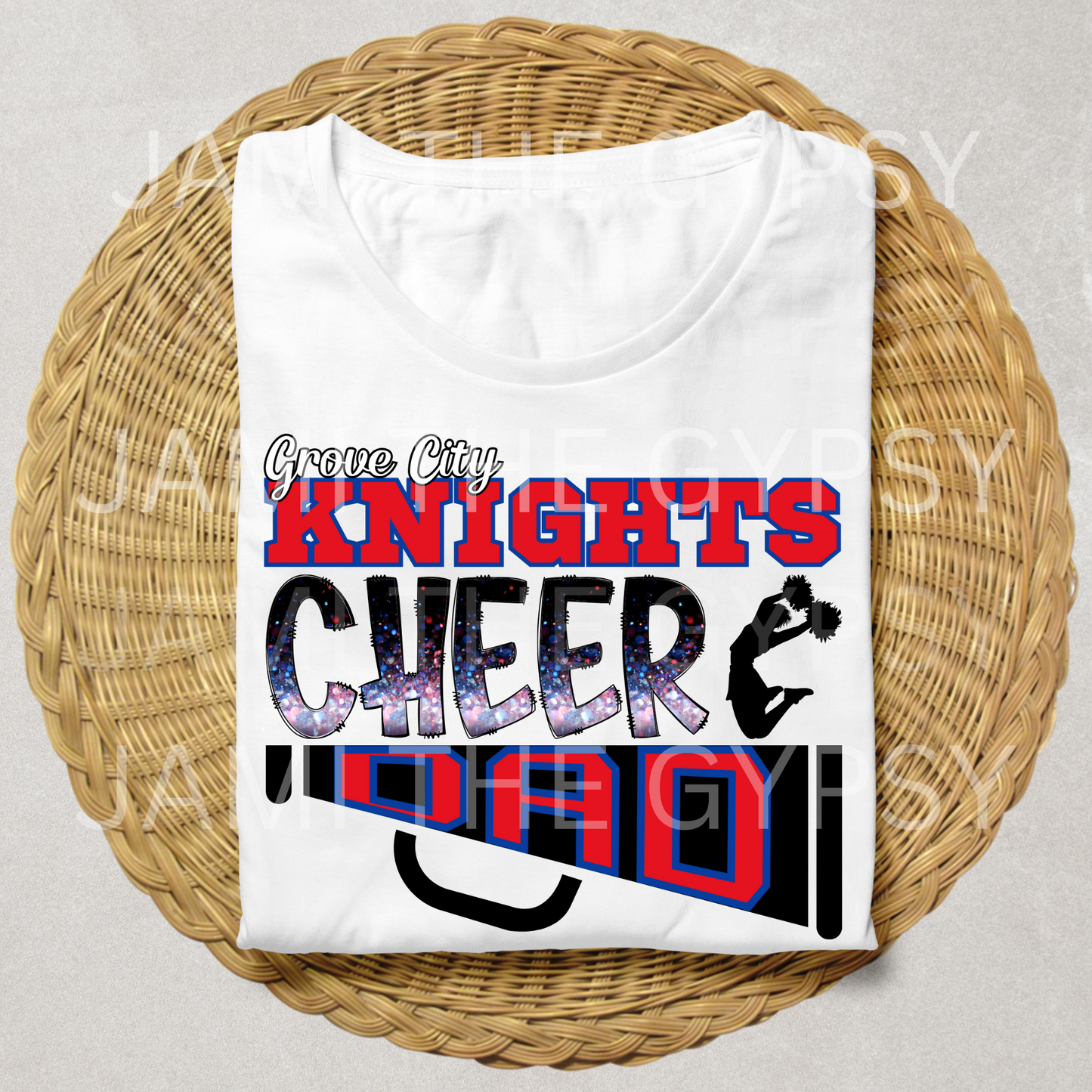 Knights Cheer Dad Tee