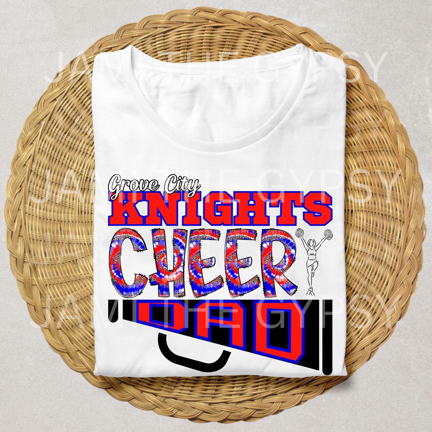 Knights Cheer Dad Tee