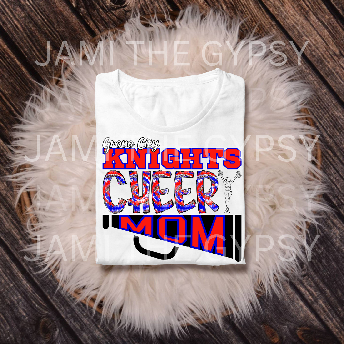 Knights Cheer Mom Tee