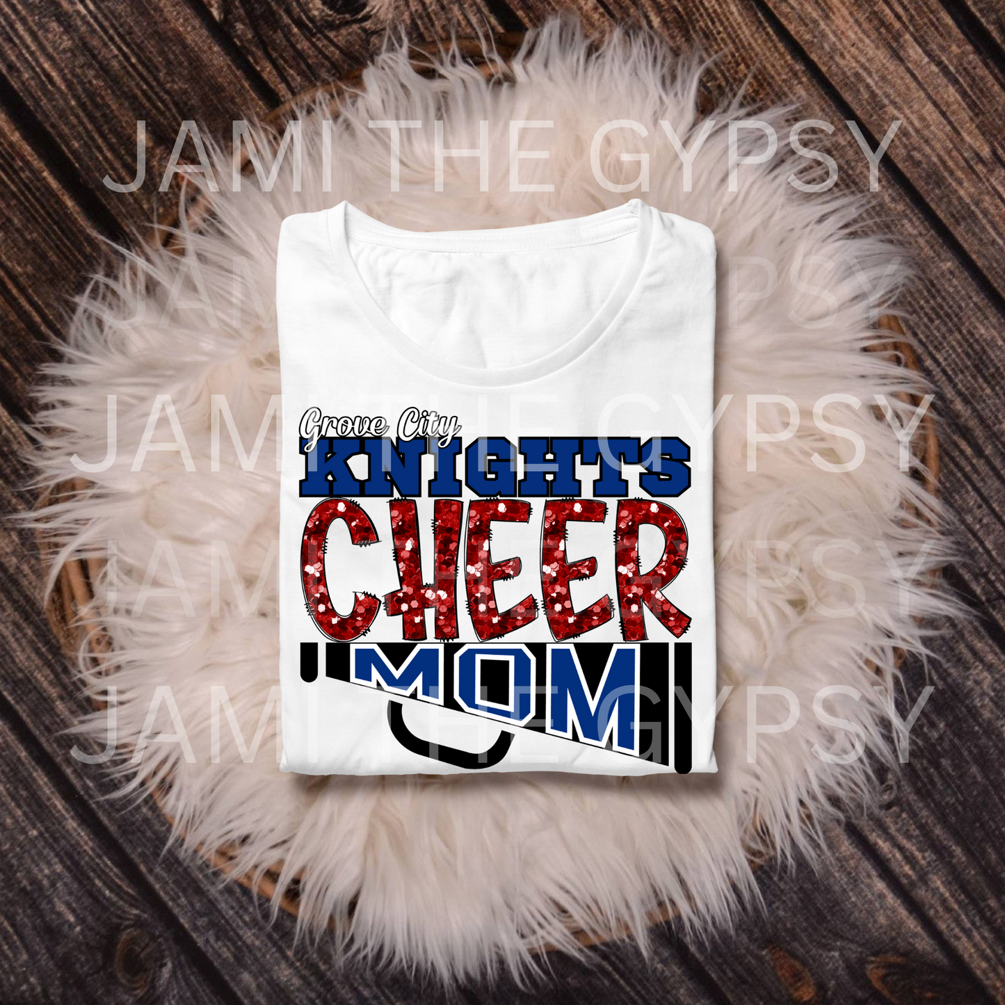 Knights Cheer Mom Tee