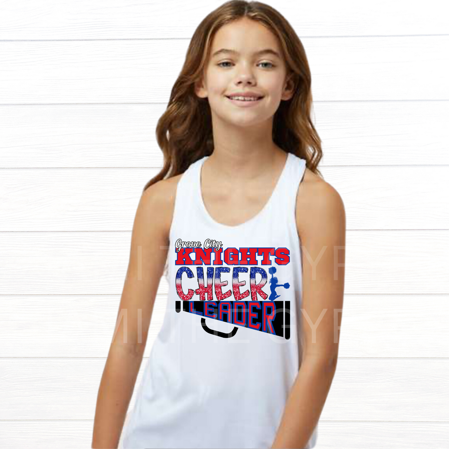 Youth Knights Cheer Tank Top