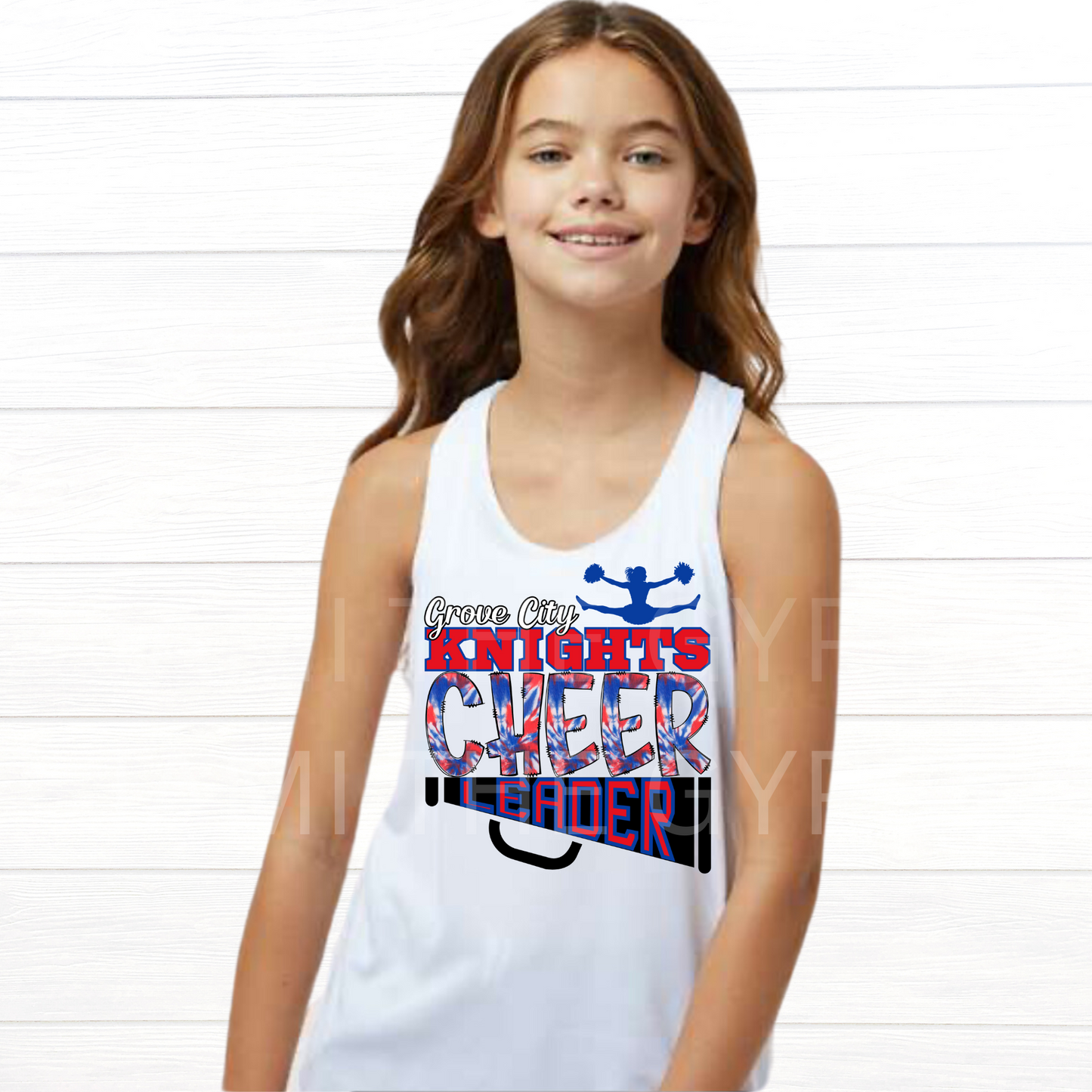 Youth Knights Cheer Tank Top