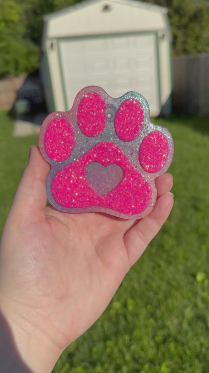 Paw Print Freshie (Custom Scent)