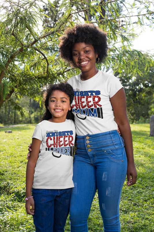 Knights Cheer Mom Tee